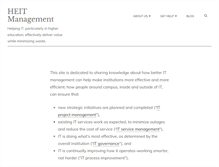 Tablet Screenshot of heitmanagement.com